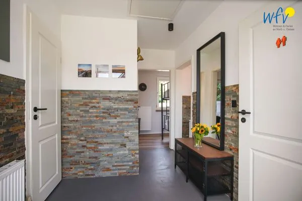 Flur Ferienhäuser Weerts Gatt Ferienhaus Lüttje Huske