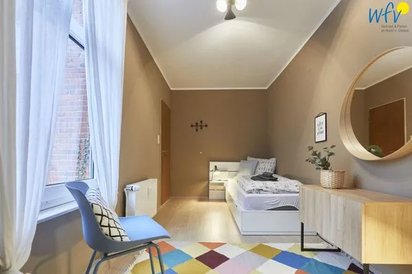 Schlafzimmer Villa Central Ferienwohnung Nesthäkchen