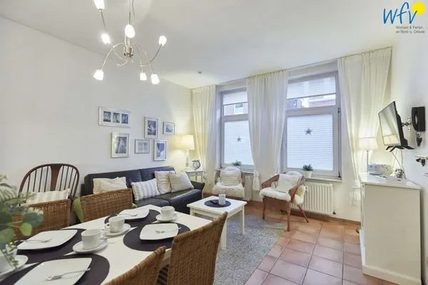 Wohnzimmer Villa Central Ferienwohnung Nesthäkchen