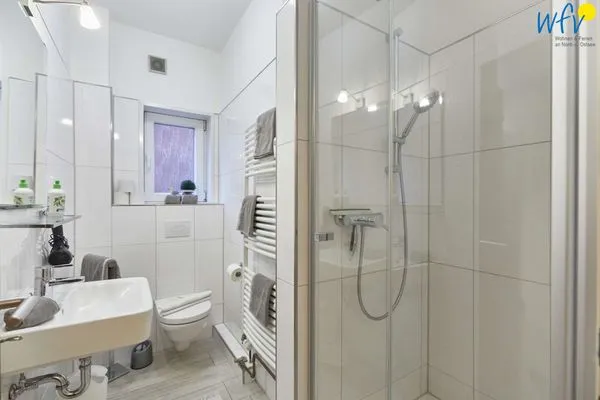Badezimmer Villa Central Ferienwohnung Nesthäkchen