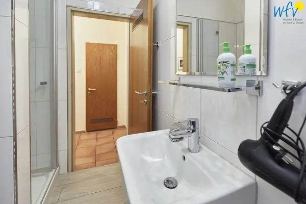 Badezimmer Villa Central Ferienwohnung Nesthäkchen