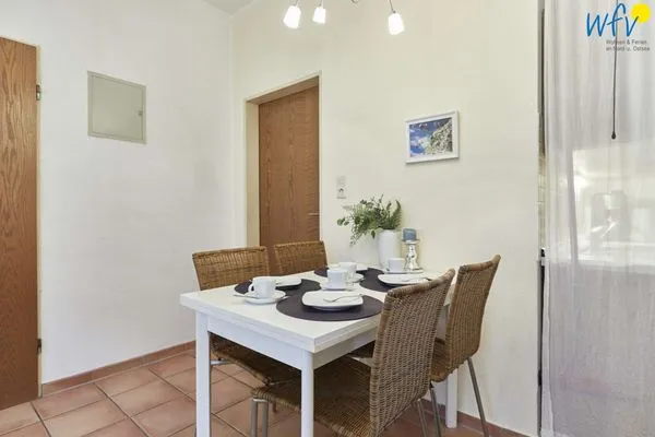 Essbereich Villa Central Ferienwohnung Nesthäkchen