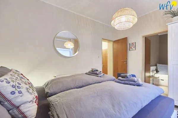 Schlafzimmer Villa Central Ferienwohnung Nesthäkchen