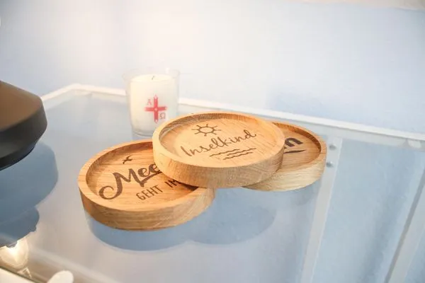 Dekoratives Detail  Steuerrad