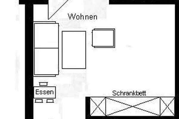 Grundriss Haus Lagune am Wattenmeer Ferienwohnung 5