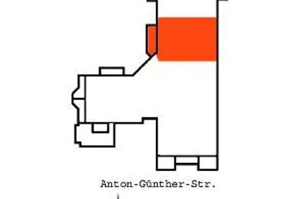 Grundriss Haus Dünenblick Ferienwohnung 16