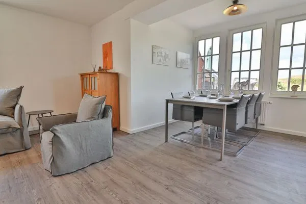 Wohnzimmer  Haus Dünenblume - Wohnung 1