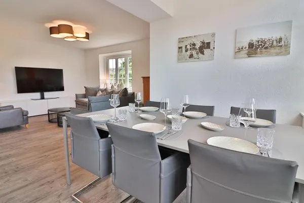 Wohnzimmer  Haus Dünenblume - Wohnung 1