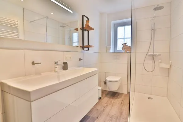Badezimmer  Haus Dünenblume - Wohnung 1