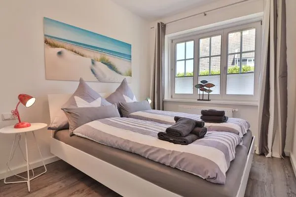 Schlafzimmer  Haus Dünenblume - Wohnung 1