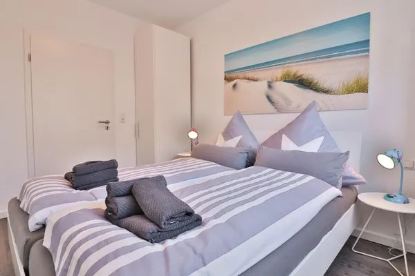 Schlafzimmer  Haus Dünenblume - Wohnung 1