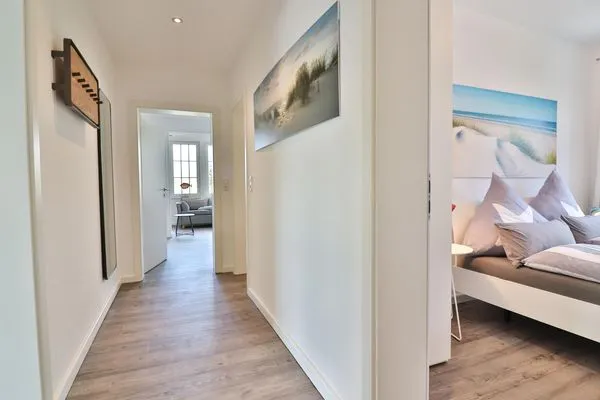 Fassade / Eingang  Haus Dünenblume - Wohnung 1