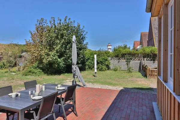 Terrasse  Haus Dünenblume - Wohnung 1