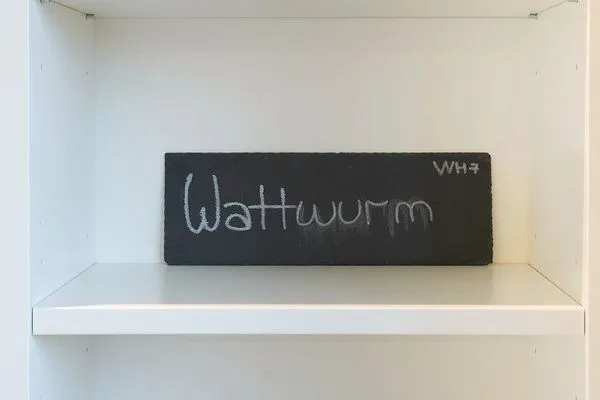 Dekoratives Detail Achterhus Ferienwohnung Wattwurm