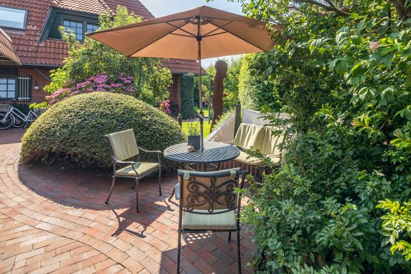 LiebeNey Strandkorb Norderney-Stadt - Garten