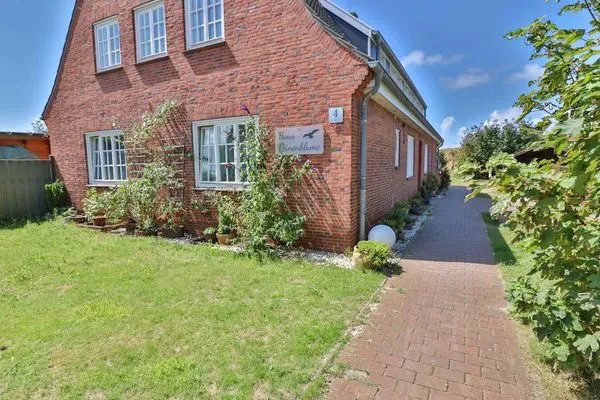 Hauptansicht  Haus Dünenblume - Wohnung 1