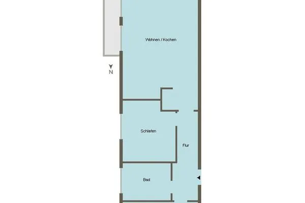 Grundriss Villa Rossini Ferienwohnung 4