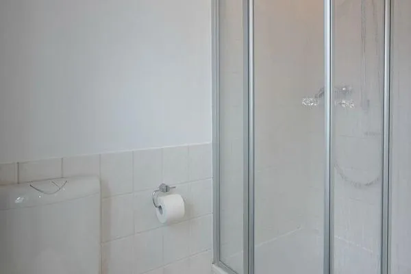 Badezimmer Logirhaus Doyen Ferienwohnung Neuwerk