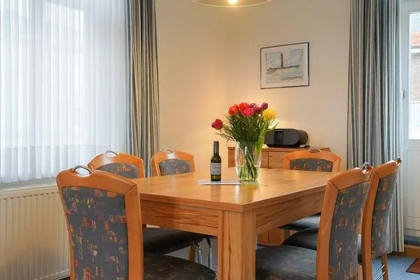 Wohnzimmer Logirhaus Doyen Ferienwohnung Neuwerk