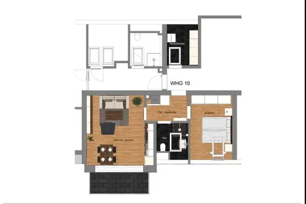 Grundriss Villa Drees Quartier 10