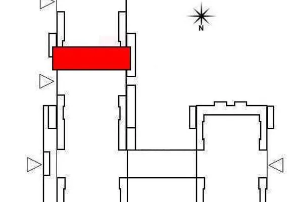 Grundriss Kaiserhof Ferienwohnung 105