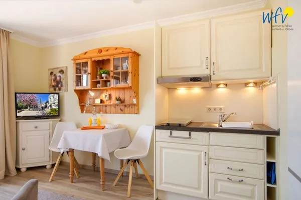 Küche / Küchenzeile Ferienhaus Heidi Appartement Muschel