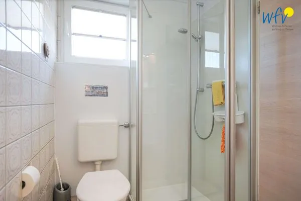 Badezimmer Ferienhaus Heidi Appartement Muschel