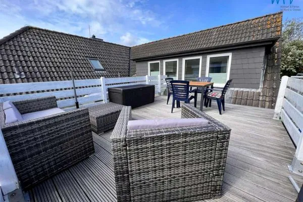 Balkon Villa Düna Ferienwohnung 3