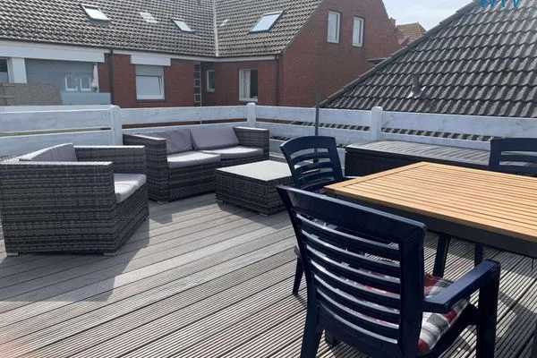 Balkon Villa Düna Ferienwohnung 3