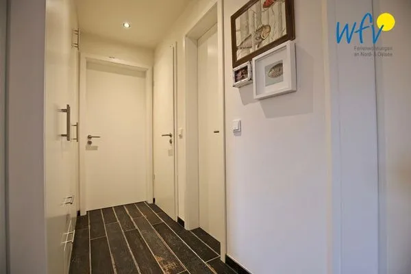 Flur Bootshaus in den Dünen - 1 Ferienwohnung "Unter Fischen"