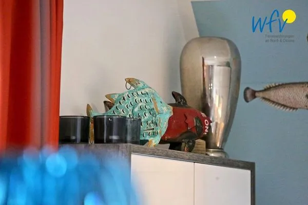 Dekoratives Detail Bootshaus in den Dünen - 1 Ferienwohnung "Unter Fischen"