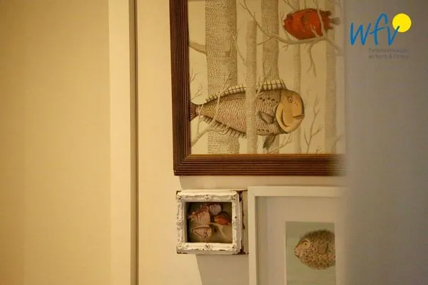  Bootshaus in den Dünen - 1 Ferienwohnung "Unter Fischen"