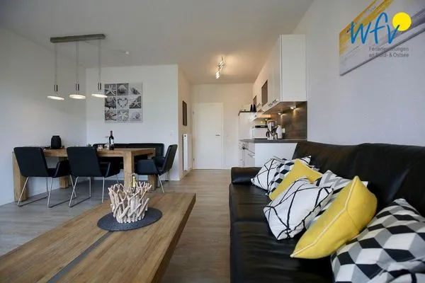 Wohnzimmer Residenz Helena Ferienwohnung 3