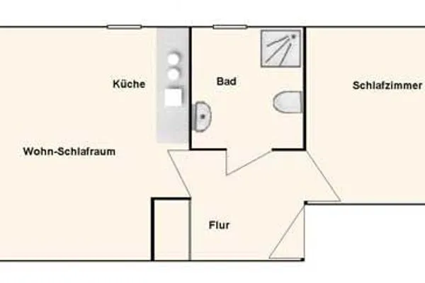 Grundriss Wohnpark Stadt Hamburg Ferienwohnung 36