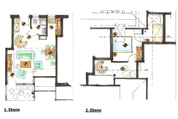 Grundriss Ferienpark Seedorf Fischerhaus - Ferienwohnung 11