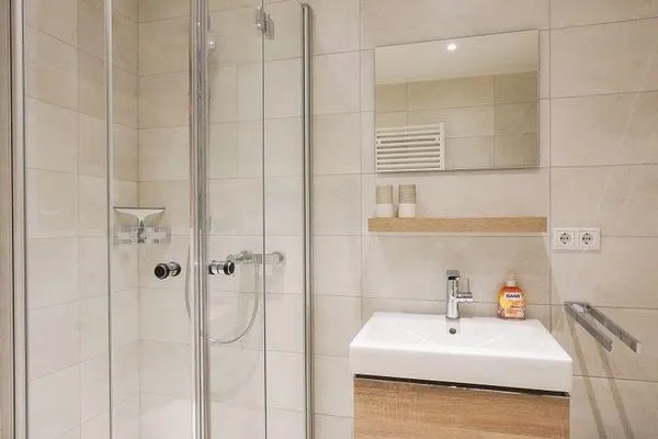 Badezimmer Fasanenhof Ferienwohnung Fabian