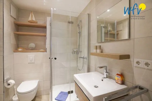 Badezimmer Fasanenhof Ferienwohnung Fabian