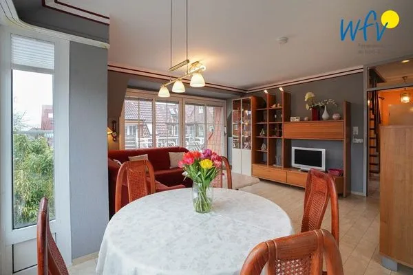 Wohnzimmer Juist Zauber - Haus 2 Ferienwohnung Gerwinat