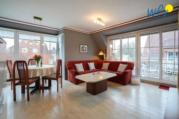 Wohnzimmer Juist Zauber - Haus 2 Ferienwohnung Gerwinat