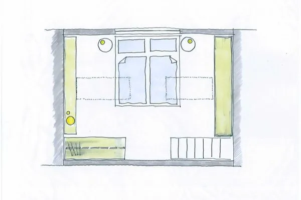 Grundriss  Nest am Dorfteich, App. 21