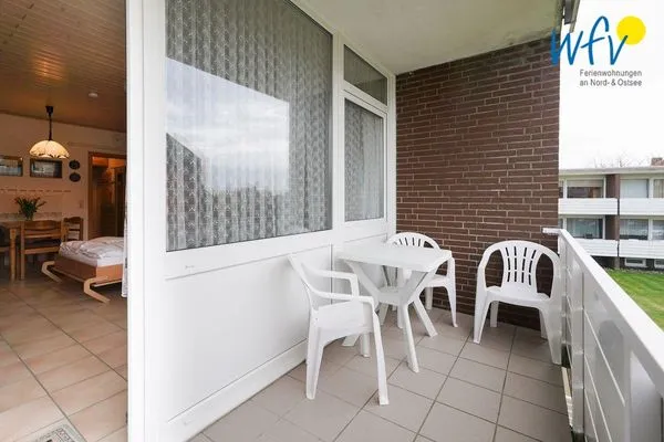 Balkon Moby Dick Ferienwohnung 65