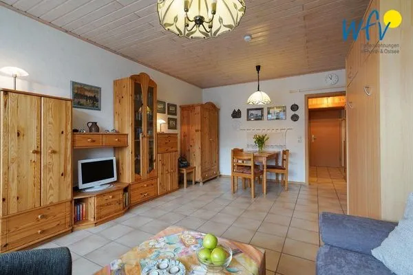 Wohnzimmer Moby Dick Ferienwohnung 65