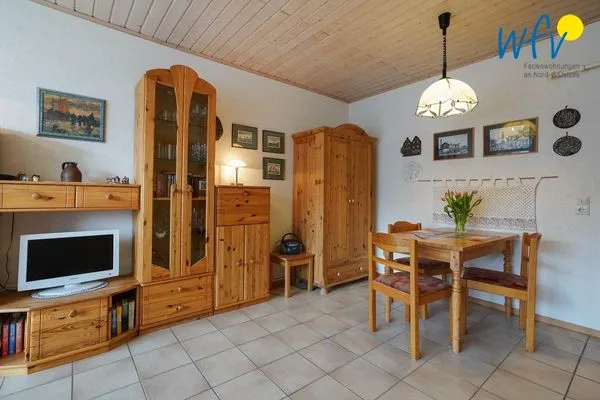 Wohnzimmer Moby Dick Ferienwohnung 65