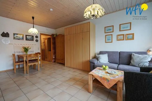 Wohnzimmer Moby Dick Ferienwohnung 65