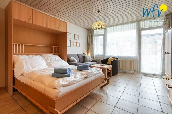 Wohnzimmer Moby Dick Ferienwohnung 65