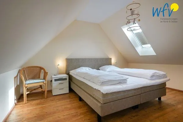 Schlafzimmer Haus Gartenstraße Ferienwohnung Gartentraum