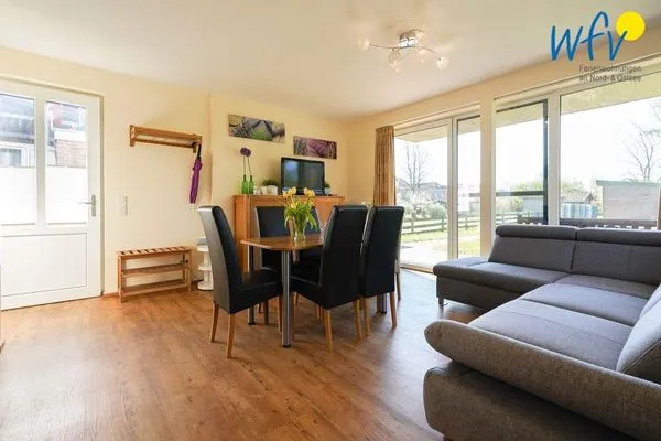 Wohnzimmer Haus Gartenstraße Ferienwohnung Gartentraum