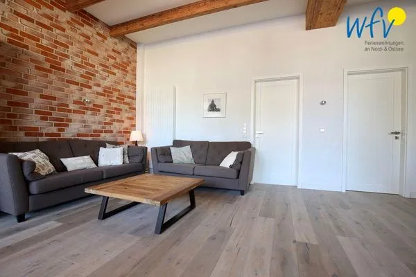 Wohnzimmer Alte Feuerwache Ferienwohnung 3