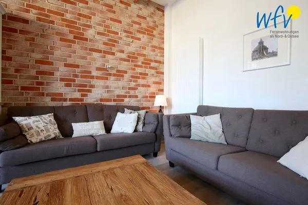 Wohnzimmer Alte Feuerwache Ferienwohnung 3