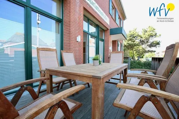 Terrasse Alte Feuerwache Ferienwohnung 3